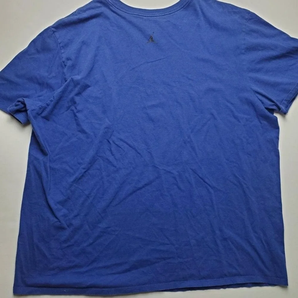 Nike Air‎ Jordan Blue Jumpman Logo Graphic Tee Size 3 XL